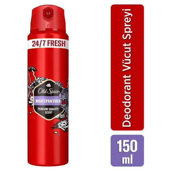 Old Spice Night Panther 150 ml Erkek Deodorant - Görsel 2
