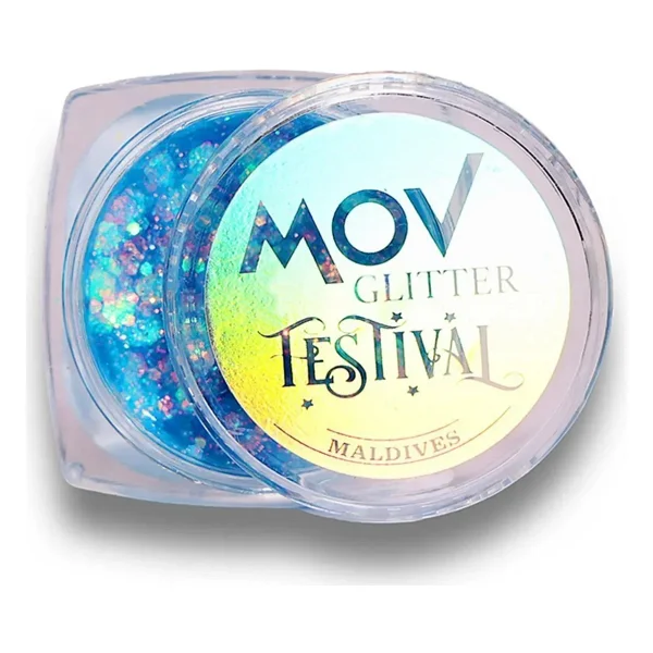 Mov Glitter Festival Lime Drops Vücut Simi - Görsel 2
