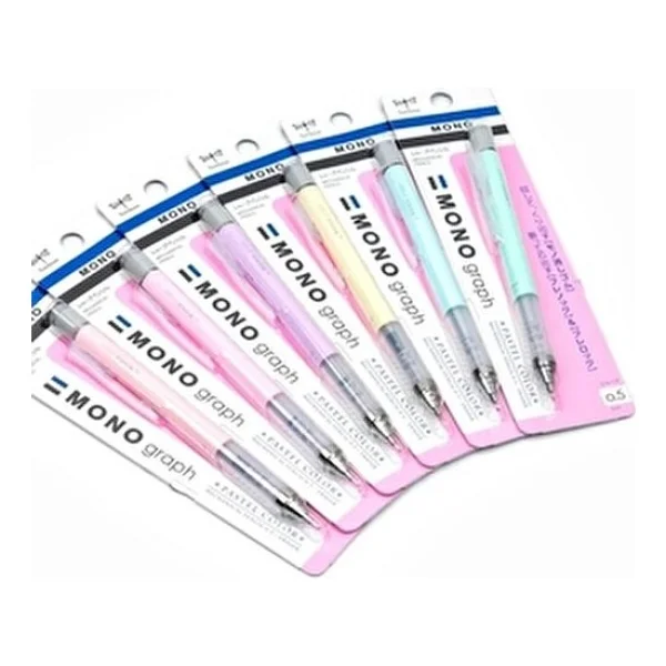 Tombow Versatil Kalem Mono Graph Pastel 0,5 Mm Blister Paket S.Pembe Lv-T-Dpa-136e - Görsel 4