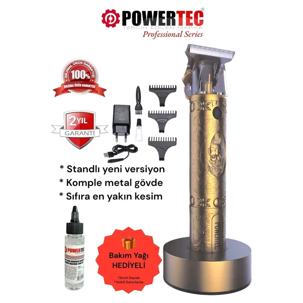 Powertec Tr-1818 Sakal Kesme Makinesi - Görsel 10