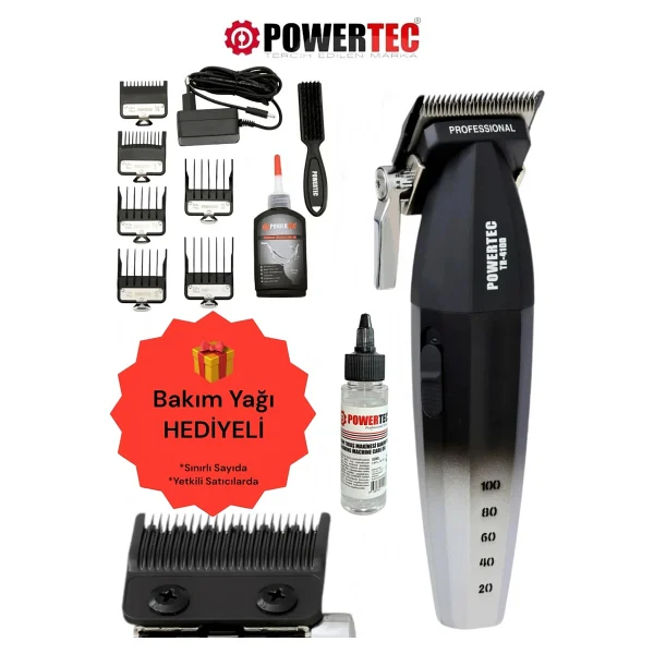 Powertec Tr 4100 Saç Ve Sakal Kesme Makinesi - Görsel 9
