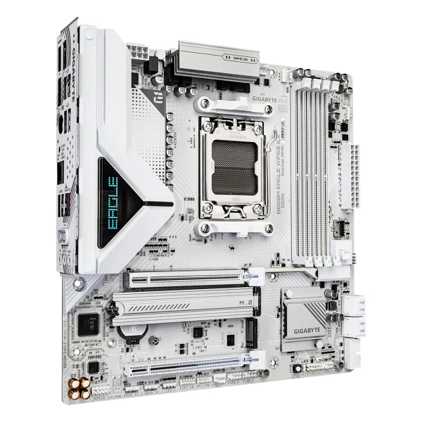 Gigabyte B850m Eagle Wıfı6e Ice AMD Am5 DDR5 Micro Atx Anakart - Görsel 5