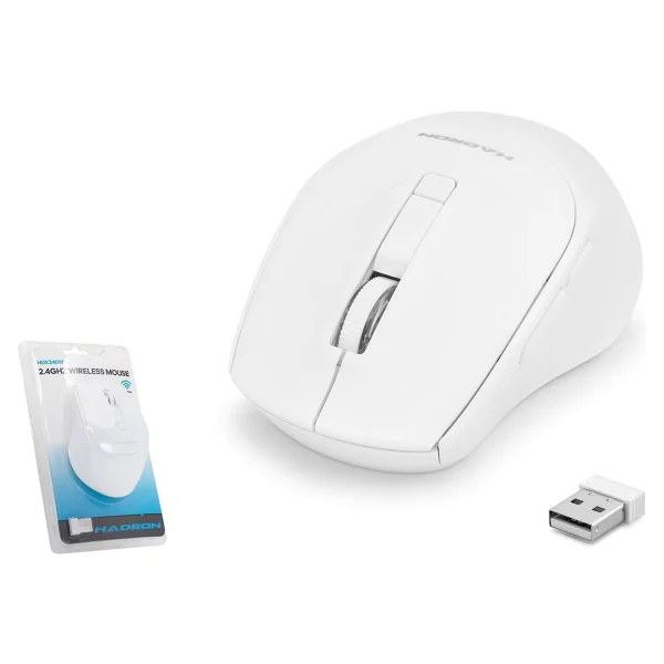 Hadron Hdx3408l Beyaz Optik Kablosuz Mouse - Görsel 4