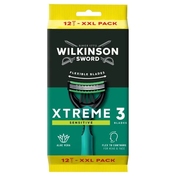 Wilkinson Sword Xtreme 3 Sensitive 12'li Tıraş Bıçağı - Görsel 10