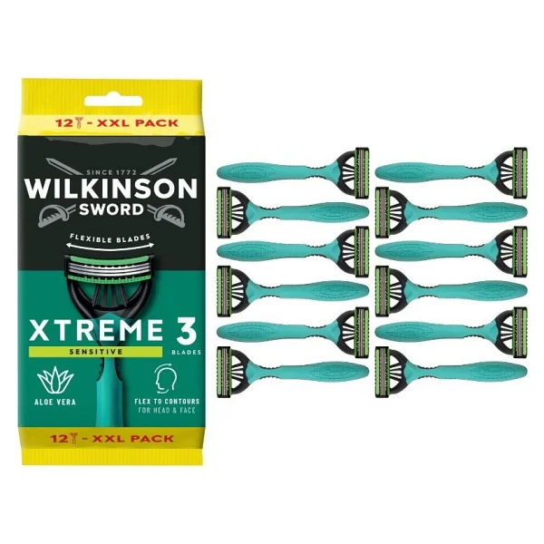 Wilkinson Sword Xtreme 3 Sensitive 12'li Tıraş Bıçağı - Görsel 3