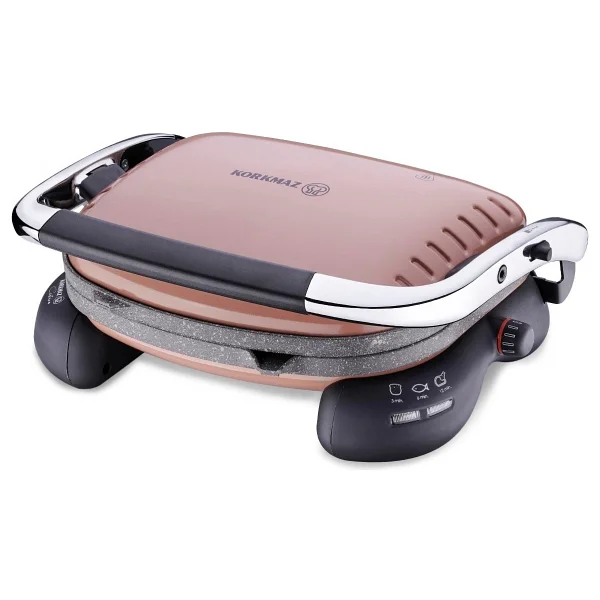 Korkmaz Castron A324-12 Mocha Krom 1800 W Tost Makinesi - Görsel 4