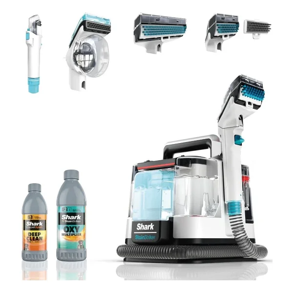 Shark Ultra Clean Koltuk Yıkama Ve Leke Çıkarma Makinesi Pet Başlıklı Yatay Süpürge - Siyah - Görsel 6
