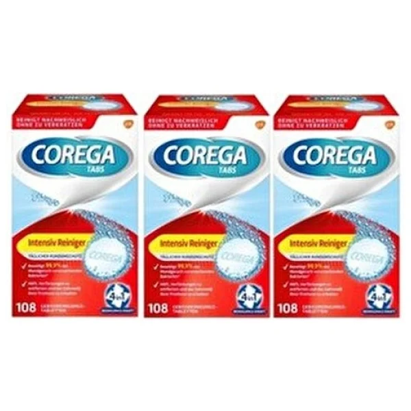 Corega Diş Protez Temizleme Tabletleri 324 Adet Derin Temizlik Sağlayan Etkili Formül - Görsel 4