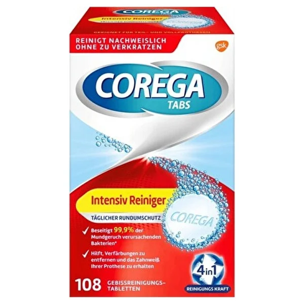 Corega Diş Protez Temizleme Tabletleri 324 Adet Derin Temizlik Sağlayan Etkili Formül - Görsel 3