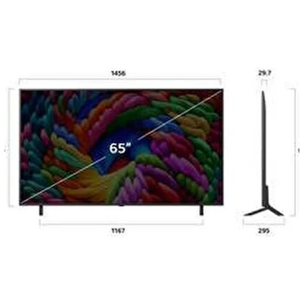 Lg Nanocell 65nano90a6b 4K Ultra HD 65" 165 Ekran Uydu Alıcılı Webos Smart LED TV - Görsel 2