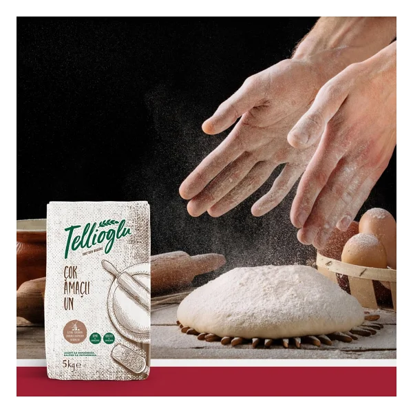 Tellioğlu 5 Kg Çok Amaçlı Un - Görsel 6