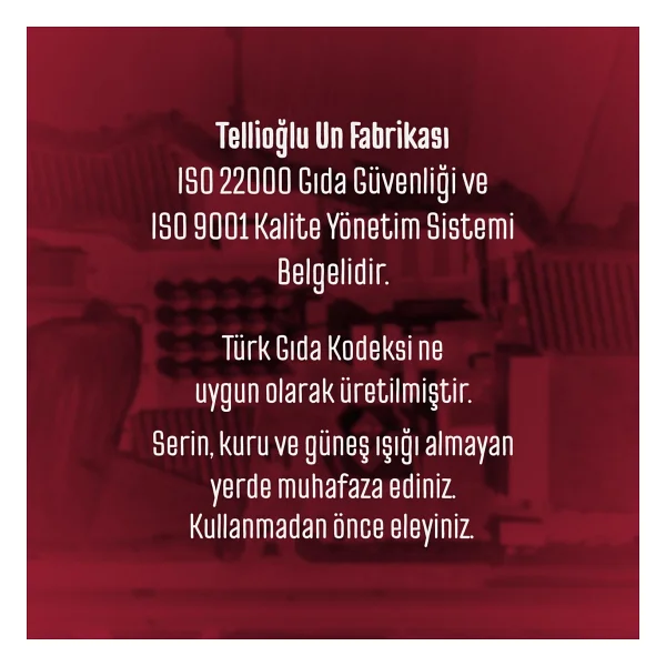 Tellioğlu 1 Kg Semolina İrmik - Görsel 8