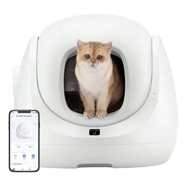 Catlink Scooper Se Lite Akıllı Otomatik Kedi Tuvaleti - Görsel 6