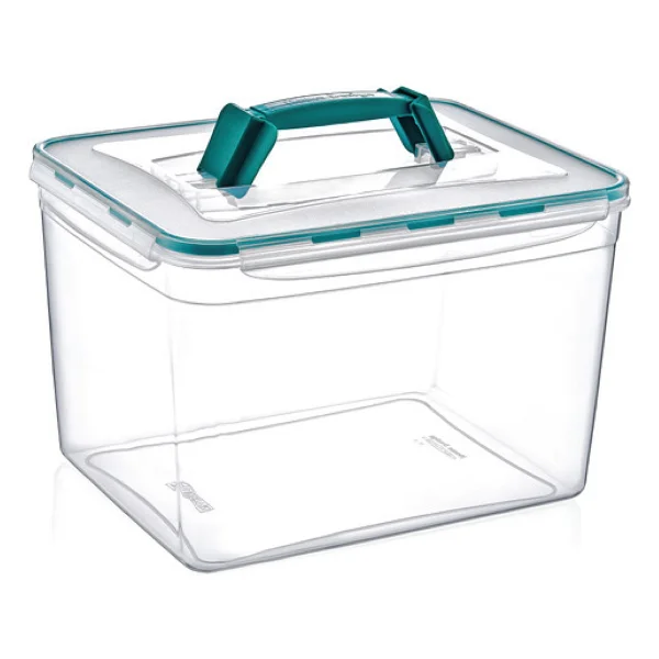 Fresh Box 11 Litre Saklama Kabı (30 X 23 X 20 Cm) Saklama Kutusu Mama Kabı - 11 Lt - Sapsız - Görsel 3