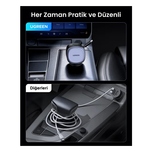 Ugreen 55653 75 W Hızlı Araç Şarj Aleti - Görsel 5