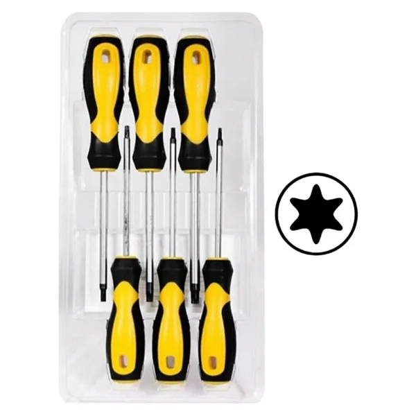 Rıco Torx Uçlu Tornavida Takımı 6 Parça Premium Diamond - Görsel 2