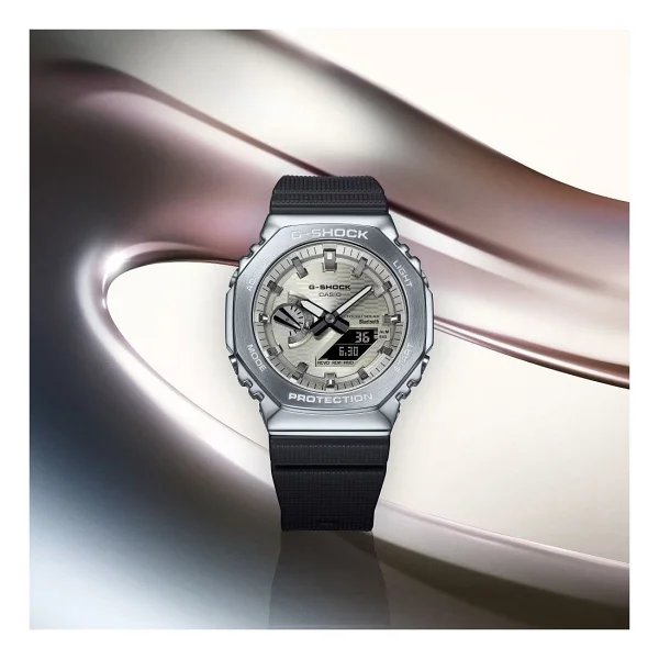 Casio G-Shock G-Steel Gbm-2100a-8bdr Krem Erkek Kol Saati - Görsel 5