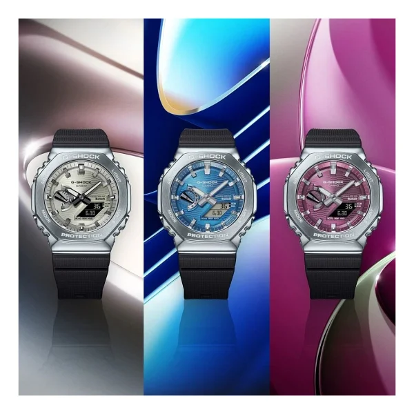 Casio G-Shock G-Steel Gbm-2100a-8bdr Krem Erkek Kol Saati - Görsel 7