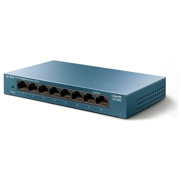 Tp-Link Ls108g 8 Port 10/100/1000 Mbps Gigabit Switch - Görsel 7