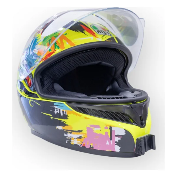Agv K3 Kask Için Aksiyon Kamerası Kask Çene Bağlantı Aparatı Chin Mount - Görsel 2