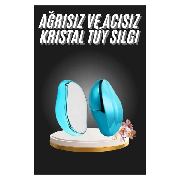 Kristal Epilasyon Aleti Tüy Dökücü Tüy Silgisi Crystal Eraser - Görsel 7