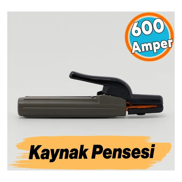 600 Amper Yüksek Kaliteli Yivli Çubuk Elektrod Elektrot Kaynak Makinası Kelepçesi Pensesi Tutucu - Görsel 2