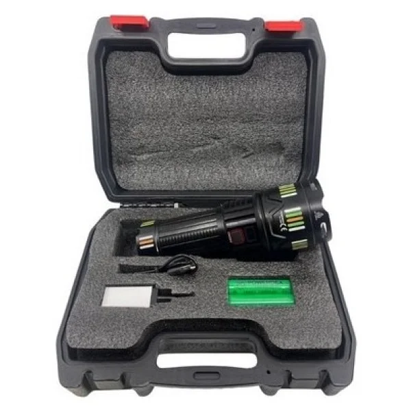 Powerdex Pd-12800 4500 Lümen LED Şarjlı El Feneri - Görsel 2