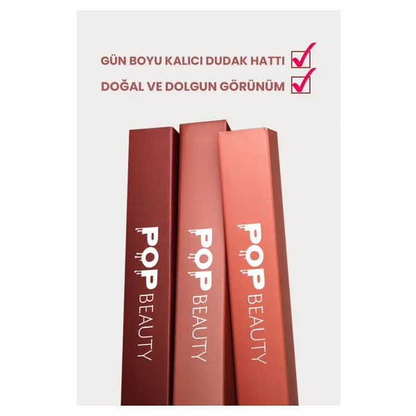 Pop Beauty Peel Off Lip Tattoo Soyulabilir Dudak Kalemi - Görsel 6