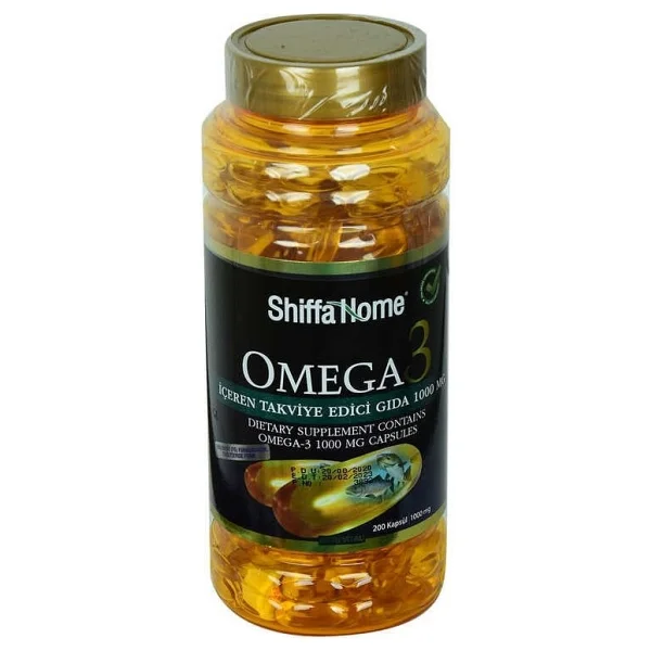 Shiffa Home Omega3 Yumuşak 1000 Mg X 200 Kapsül - Bitkisel - Görsel 4