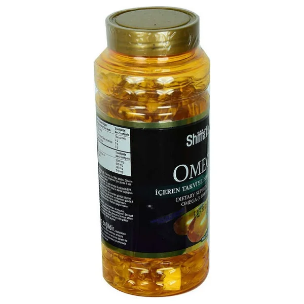 Shiffa Home Omega3 Yumuşak 1000 Mg X 200 Kapsül - Bitkisel - Görsel 3