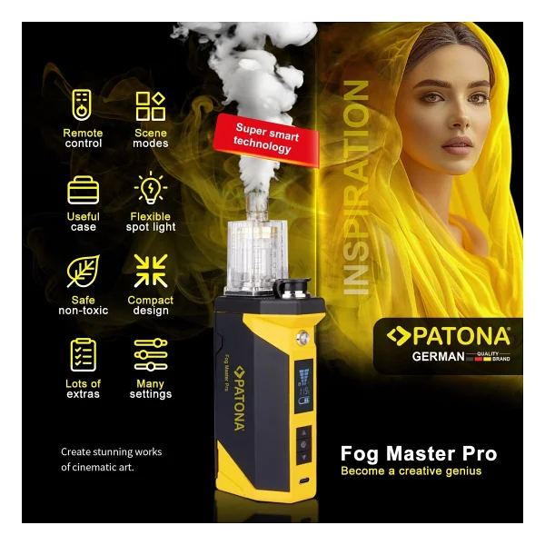 Patona 4270 Fog Master Pro Taşınabilir Sis Makinesi - Görsel 3
