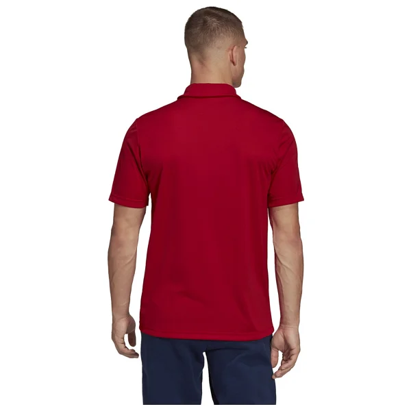Adidas Entrada 22 H57489 Kırmızı Kısa Kollu Polo Yaka Erkek Spor Tişört - Görsel 2