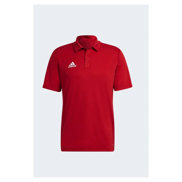 Adidas Entrada 22 H57489 Kırmızı Kısa Kollu Polo Yaka Erkek Spor Tişört - Görsel 6