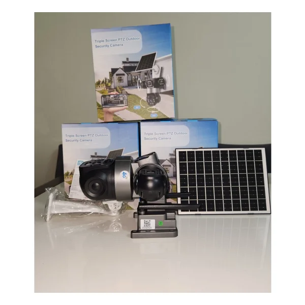 O-Kam 6060 6 Mp Solar Güneş Enerjili Gece Görüşlü Ip Güvenlik Kamerası - Görsel 7