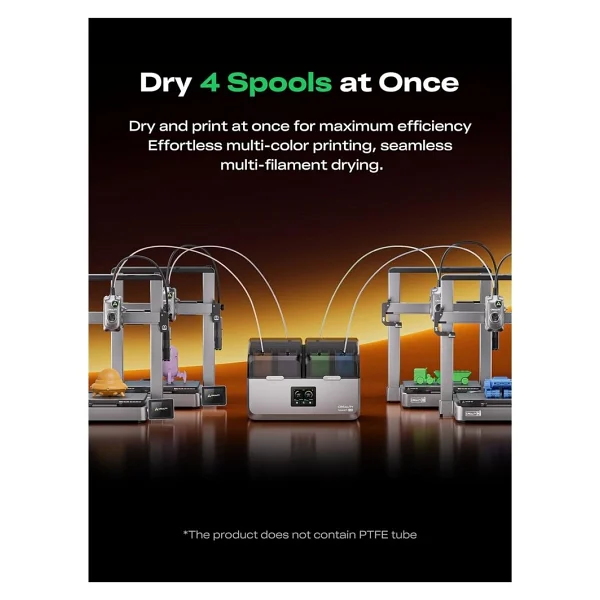 Creality Space Pi X4 Filament Dryer Box - Filament Kurutucu - Görsel 3