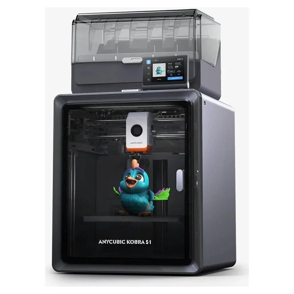 Anycubic Kobra S1 Combo Kapalı Kasa Hızlı 3d Yazıcı - Görsel 6