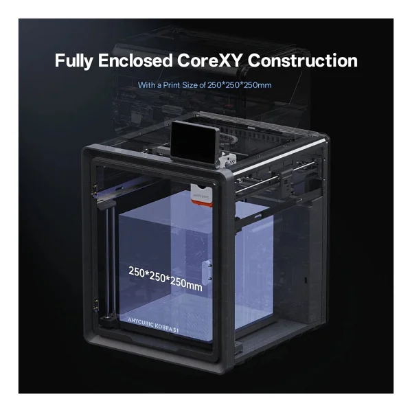 Anycubic Kobra S1 Combo Kapalı Kasa Hızlı 3d Yazıcı - Görsel 3