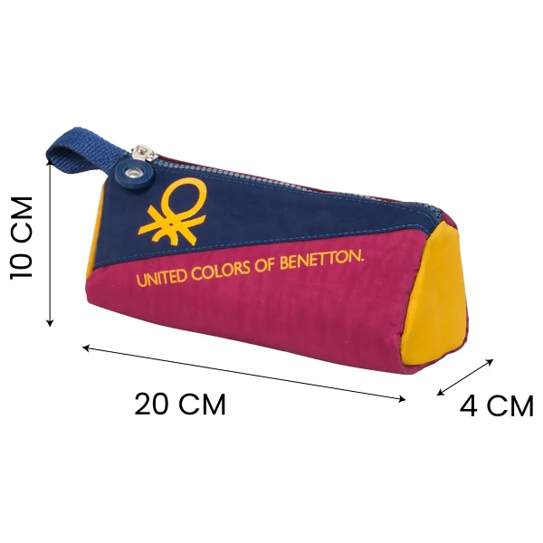 Benetton Color Blocking Unisex Çocuk Üçgen Kalemlik - Görsel 10
