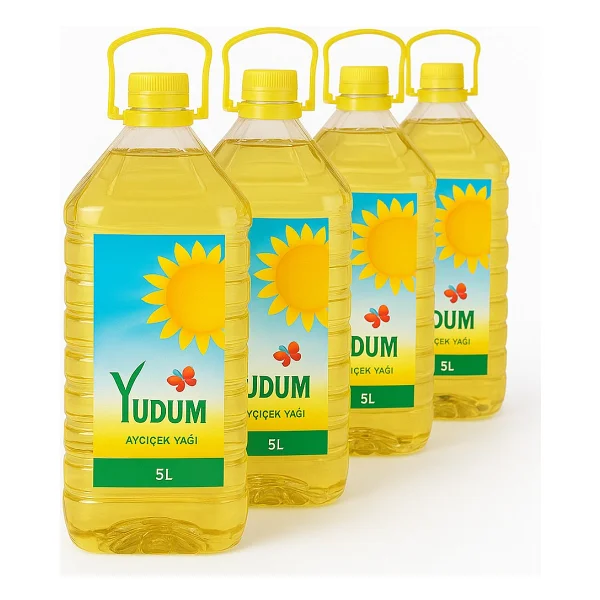 Yudum Ayçiçek Yağı Pet 5 Lt X 4 (20 Lt) - 2000 Lt - Görsel 2