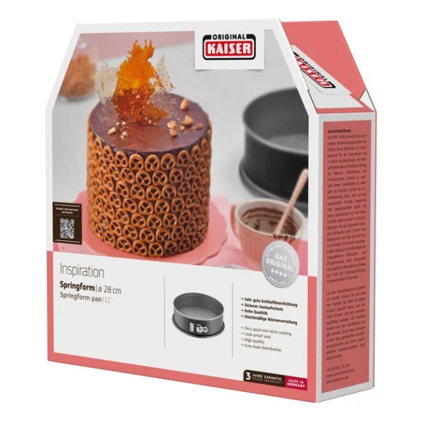 Kaiser Inspiration Kelepçeli Kek Kalıbı 28 Cm - Görsel 5