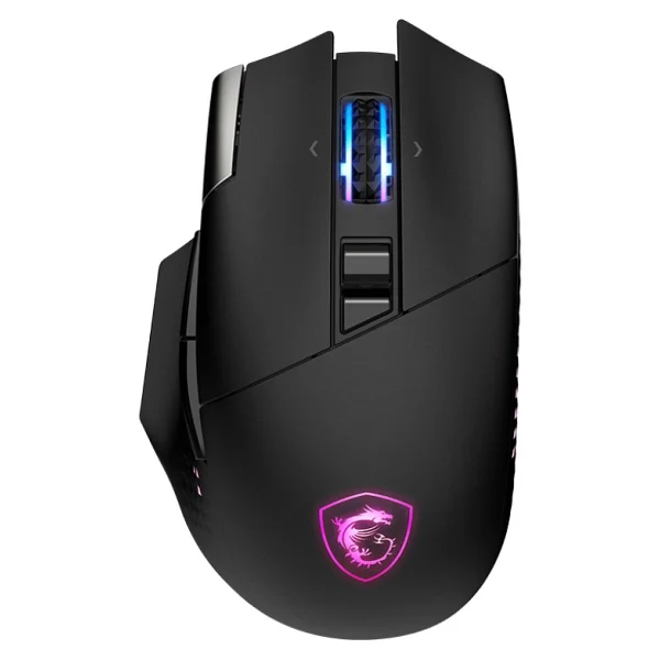 Msı Versa Pro Wireless + Dock Pro RGB Şarjlı Optik Kablolu/Kablosuz Oyuncu Mouse - Görsel 6