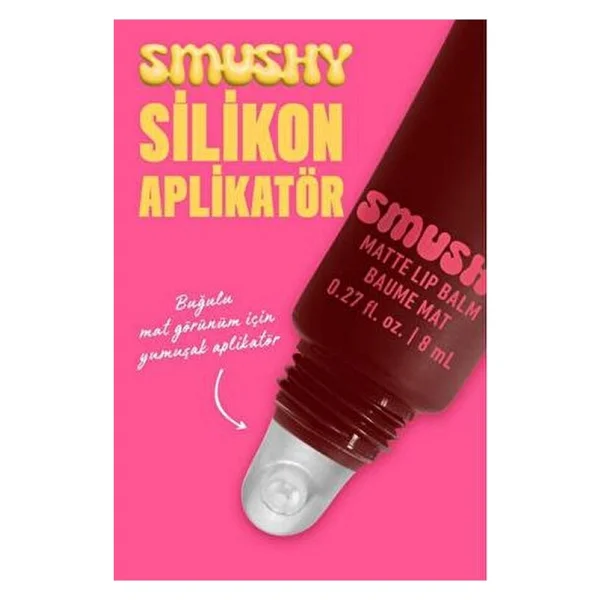 Nyx Professional Makeup Soft Matte Smushy 10 Sassy Stuff Dudak Balmı - Görsel 7