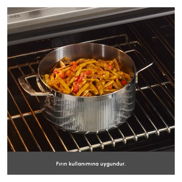 Karaca Power Steel 316+ 3ply Apollo 8 Parça Çelik Tencere Seti - Görsel 8