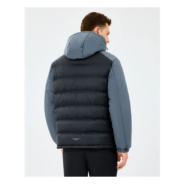 Skechers Outerwear Padded S242033 Kapüşonlu Erkek Şişme Mont - Görsel 2