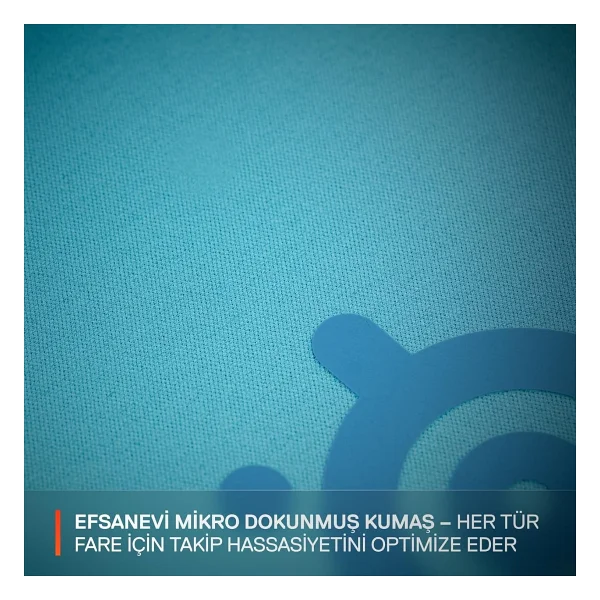 Steelseries Qck Mavi Medium Oyuncu Mouse Pad - Görsel 3