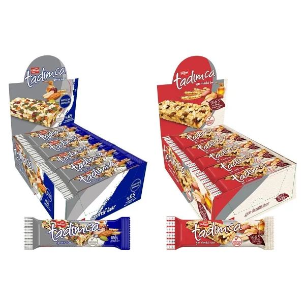 Tadım Sportif Bar 30 Gr 20 Li + Yer Fıstıklı Bar 30 Gr 20 Li Karma Paket - Görsel 6