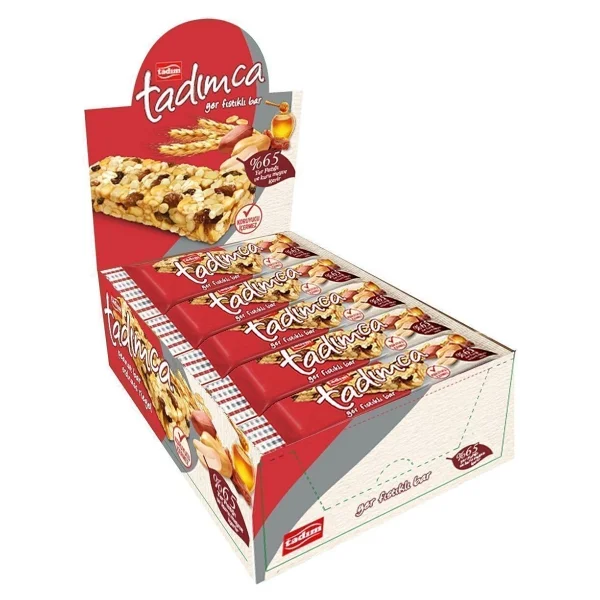 Tadım Sportif Bar 30 Gr 20 Li + Yer Fıstıklı Bar 30 Gr 20 Li Karma Paket - Görsel 3