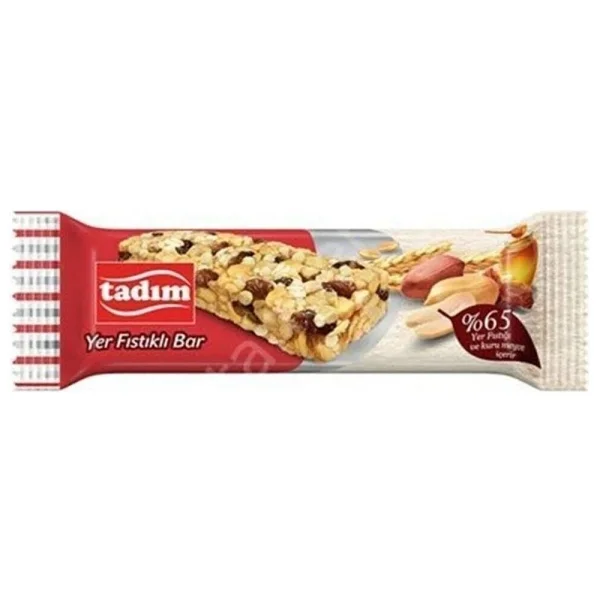 Tadım Sportif Bar 30 Gr 20 Li + Yer Fıstıklı Bar 30 Gr 20 Li Karma Paket - Görsel 5