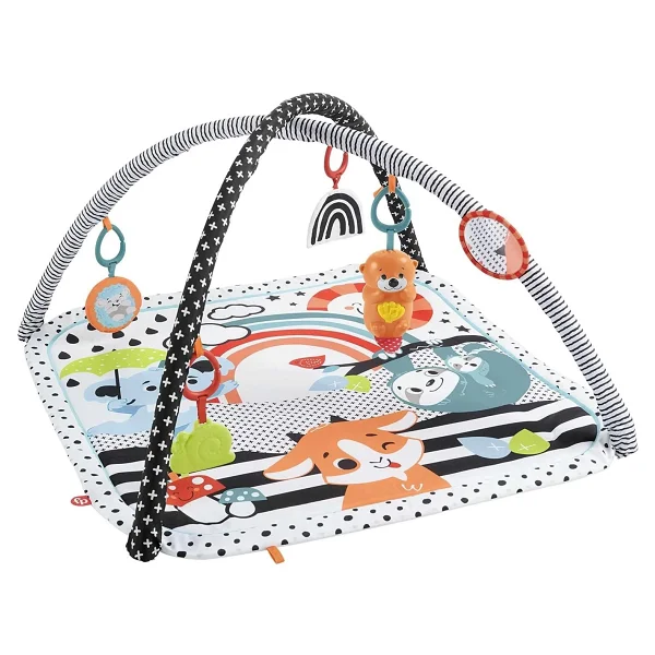 Fisher Price Neşeli Hayvanlar 3'ü 1 Arada Jimnastik Merkezi - Görsel 6