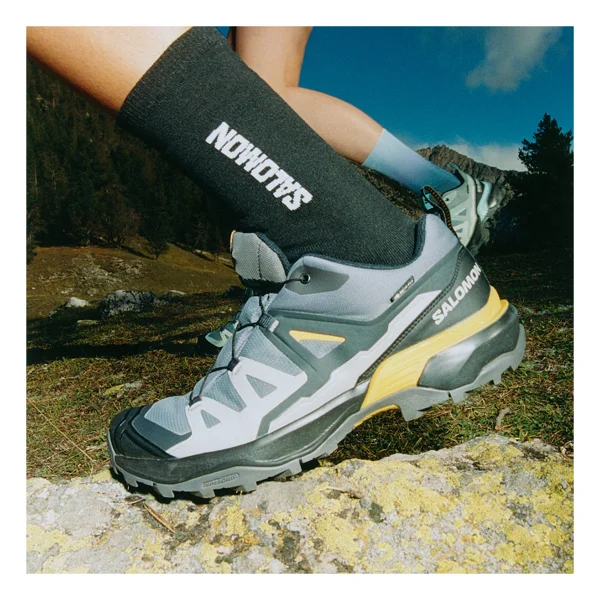 Salomon X Ultra 360 Gore-Tex L47982300 Gri-Yeşil Kadın Outdoor Ayakkabı - Görsel 8